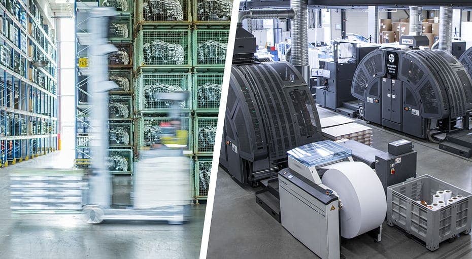 Higher web-to-print volumes helped Elanders’ printing business during Q4