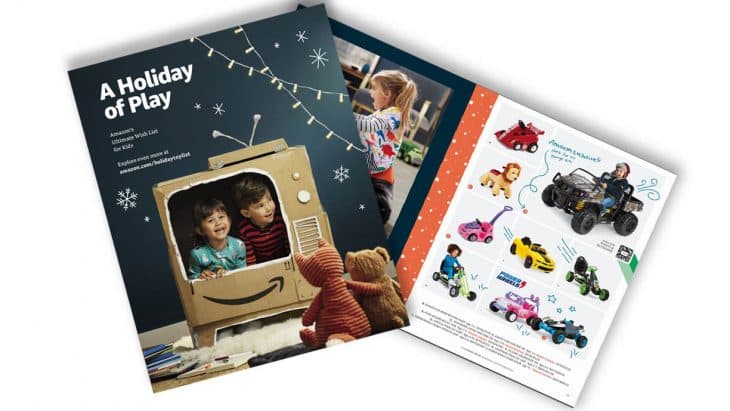 Amazon release their first ever printed catalogue